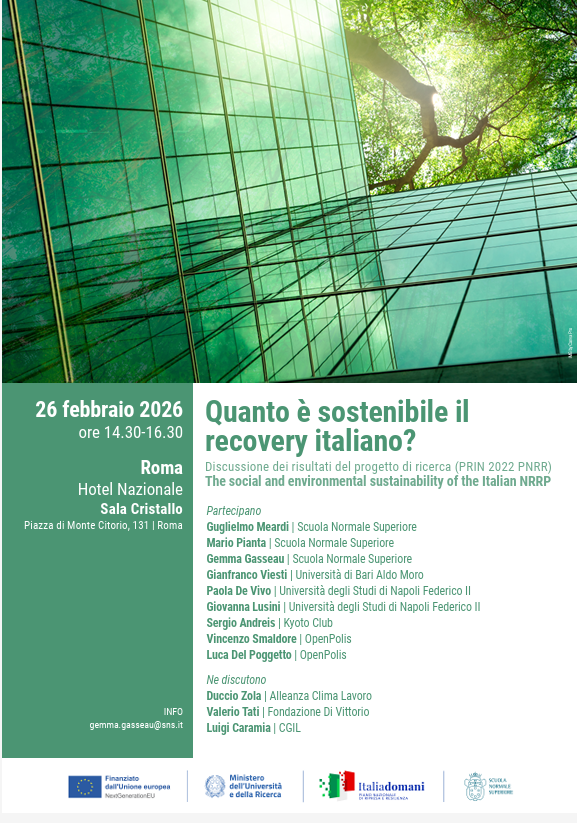 Quanto &egrave; sostenibile il recovery italiano?